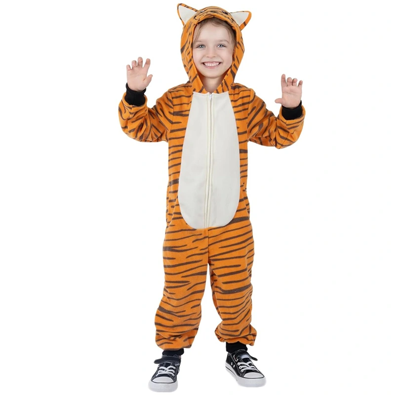 Vilka är innovationerna och trenderna i barnens tigerkostymer?